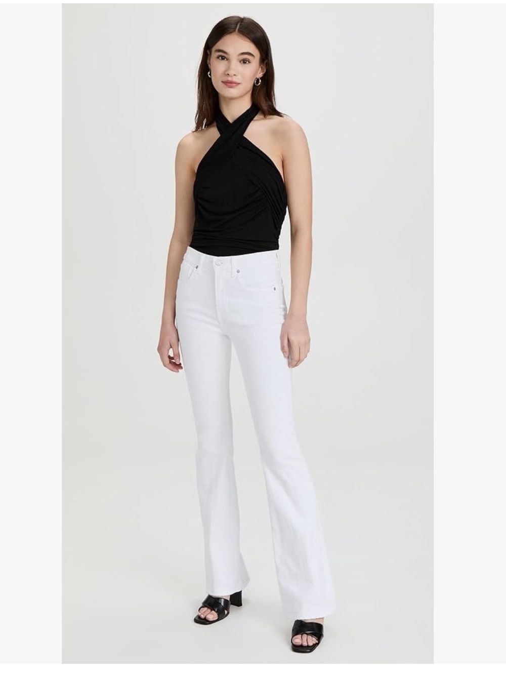 J. Crew White bootcut Jeans